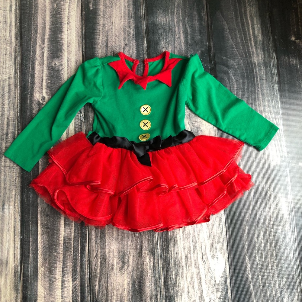****SOLD**** Koala Kids Toddler Girls Elf Dress
